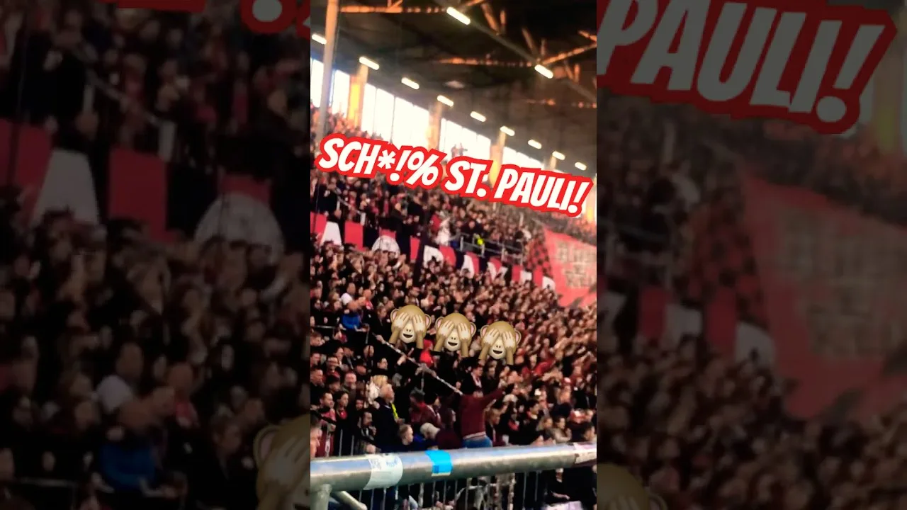 SV Bayer 04 Leverkusen | « Sch *!% St. Pauli! » #S Shorts #ultras #bundesliga #fishing chant #chanting #fan