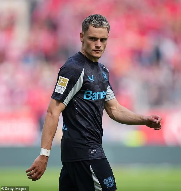 La poursuite estivale de Liverpool de Florian Wirtz prend une autre tournure avec Bayer Leverkusen « impliqué dans un différend d’un million de dollars » – alors que les Reds cherchent à signer un meneur de jeu malgré l’offre de 110 millions de livres sterling rejetée