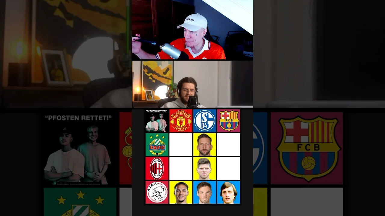 Könnt ihr den letzten zumachen? 🤷♂️✨ @kikisfussballcorner #tictactoe #bundesliga #schalke04