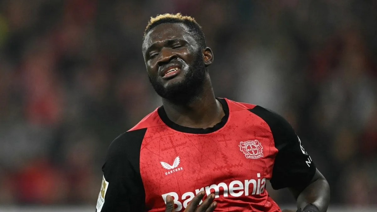 Victor Boniface du Bayer Leverkusen manquera « quelques matchs » en raison d’une blessure à la jambe
