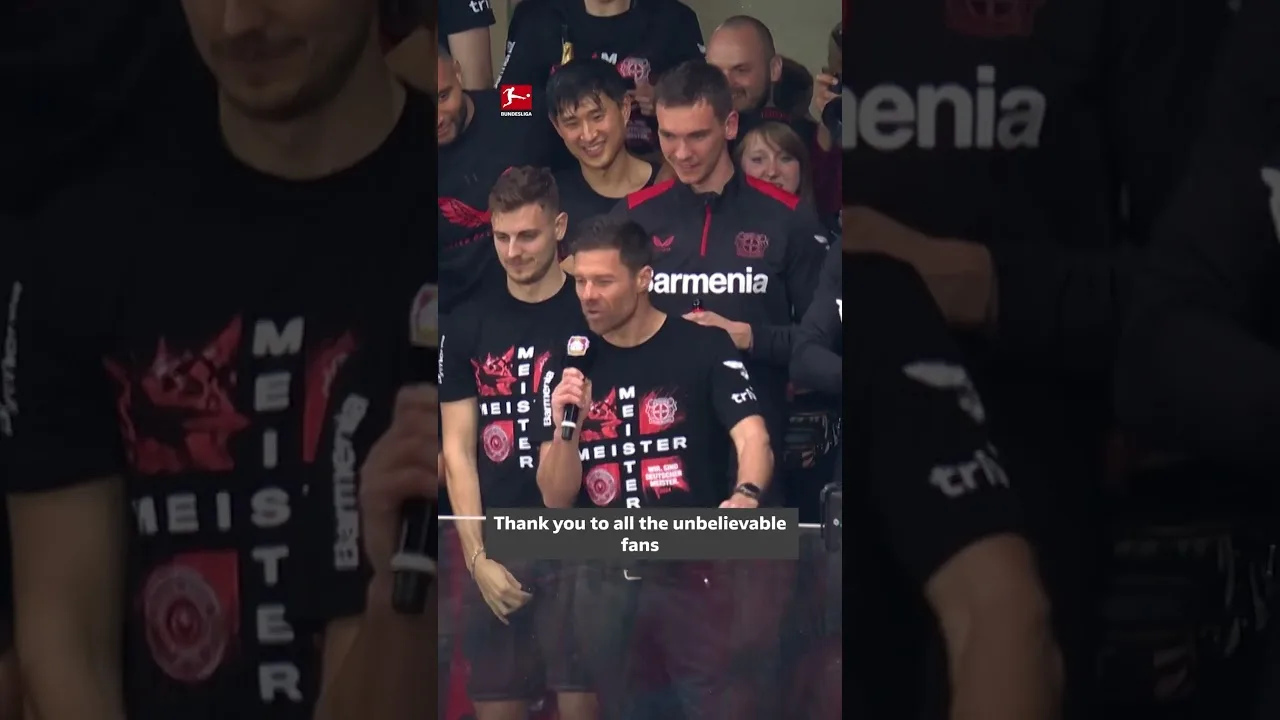 « Nous en voulons plus ! » 🏆🤩 Xabi parle aux fans 🔴⚫️