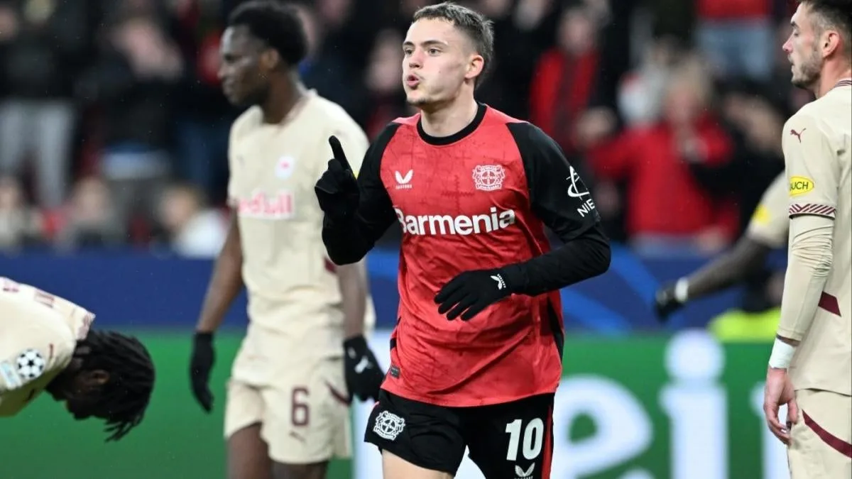 Florian Wirtz mène le Bayer Leverkusen à une victoire 5-0 contre le RB Salzbourg