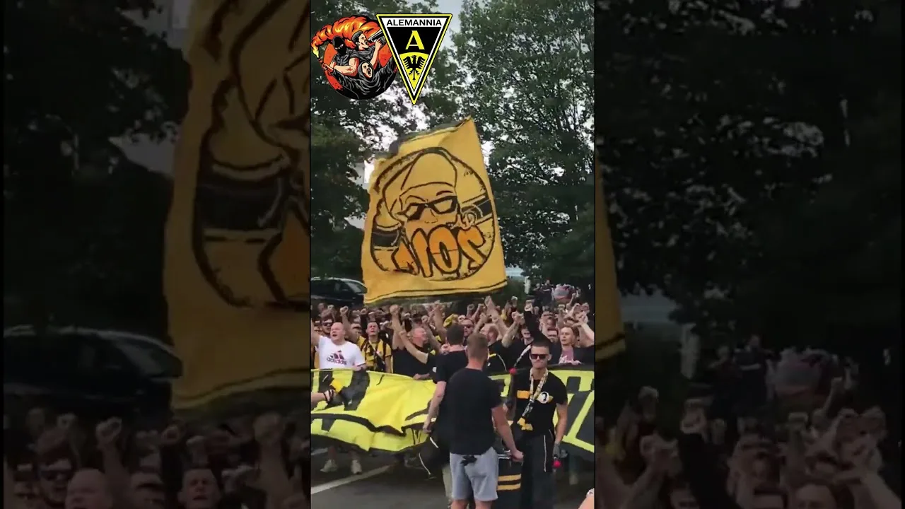 Ultras Alemania Aachen #ultras #bundesliga #footballsoccer #soccer #football #bestultras