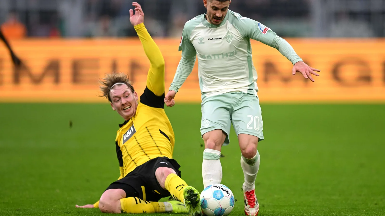 Notes des joueurs du Borussia Dortmund après un match nul 2-2 décevant contre le Werder Brême