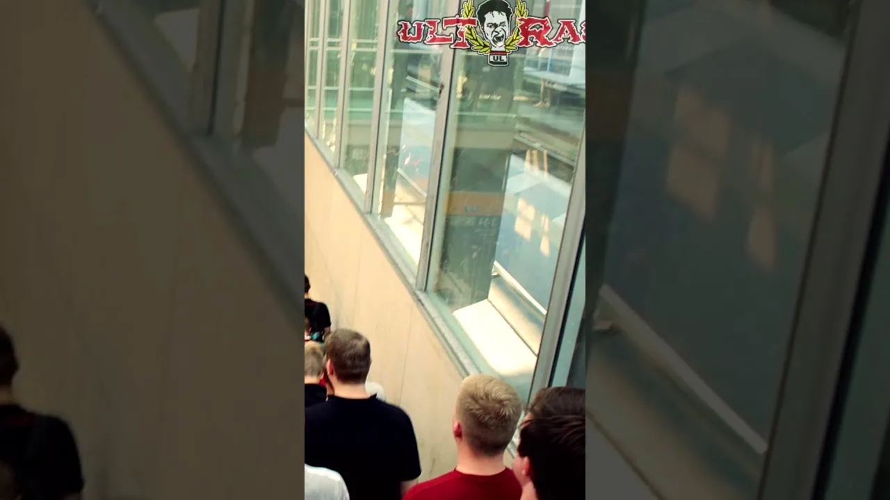 Frankfurt überrascht Leverkusen vor der Nordkurve #ultras #bundesliga #fußball #sge #eintracht