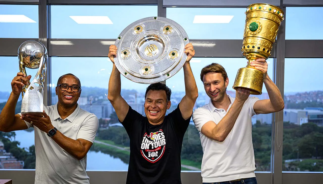 Les coupes du Bayer Leverkusen arrivent à São Paulo