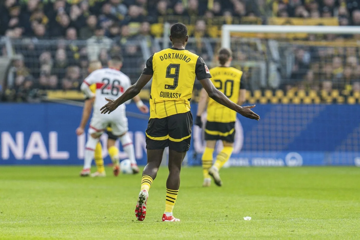 Le Borussia Dortmund Rechute contre Stuttgart – Bundesliga – J21 – Dortmund -Stuttgart (1-2)