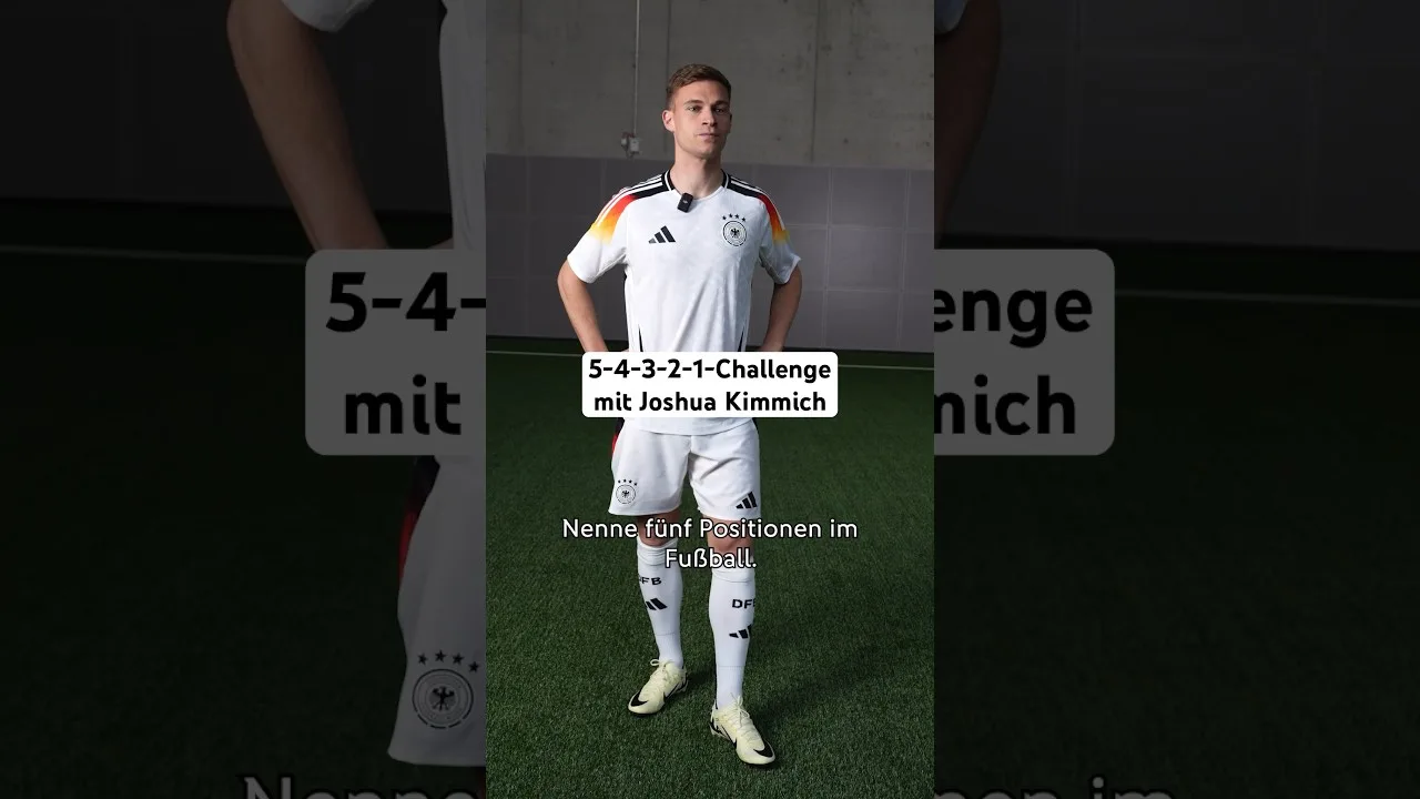 Kimmich maîtrise le défi 5-4-3-2-1 ! 💪⚽️