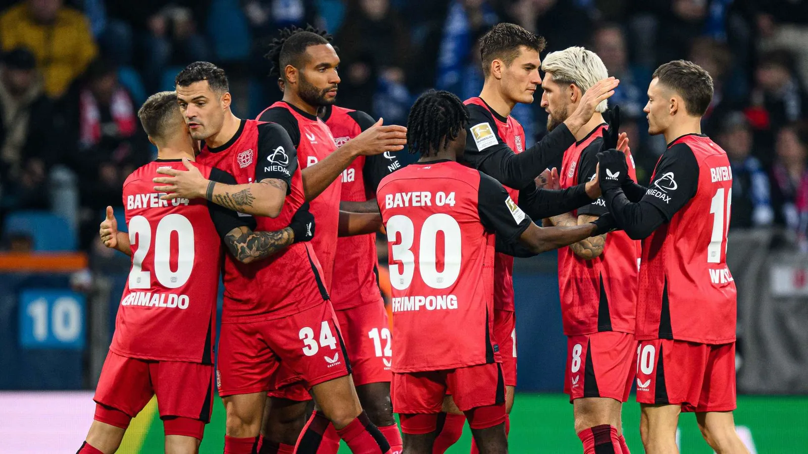 Sept joueurs de Werkself nominés pour la « saison de la saison » de la Bundesliga