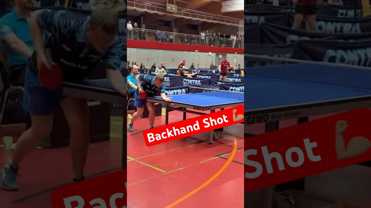 Backhand 🏓 #tischtennis #sports #shorts #backhand #tabletennis #motivation #pingpong #bundesliga