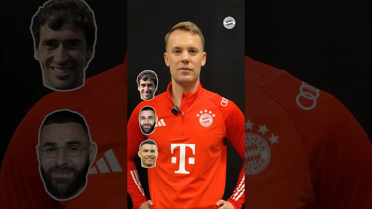 Défi de football 5-4-3-2-1 avec Manuel Neuer ! 😮💨🧤
