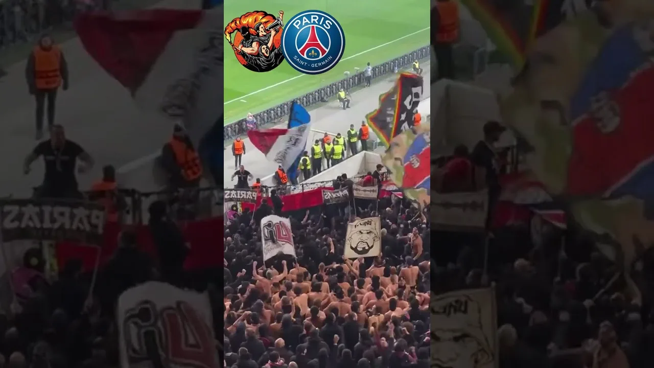 PSG Paris Ultras #ultras #bundesliga #soccer #championsleague #ultras #derby #cr7 #messi