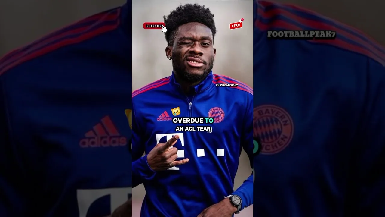 « Alphonso Davies Ends His Season ⚽❌ »#alphonsodavies #bayernmunich #injury #bundesliga #fyp #shorts