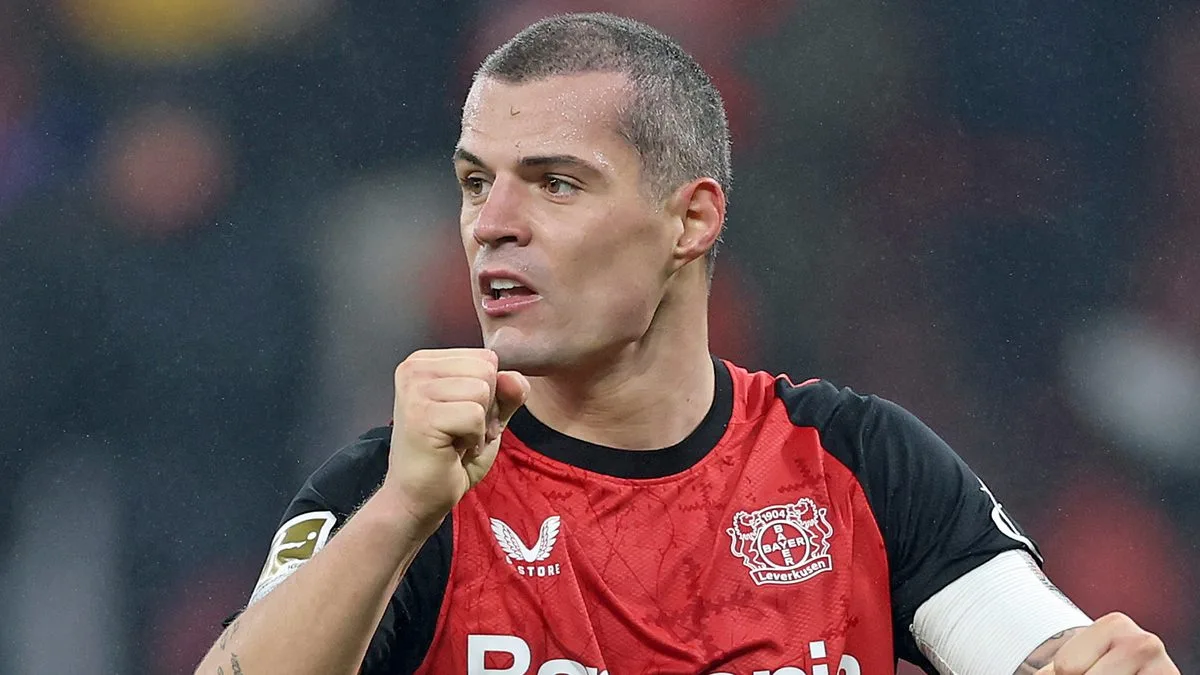 Granit Xhaka de Bayer Leverkusen: « Je suis convaincu que nous battrons le Bayern Munich »