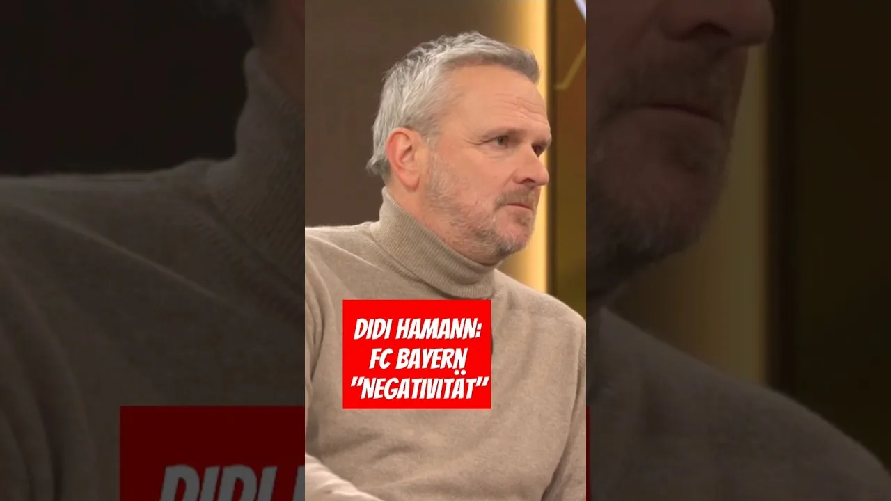 Didi Hamann critique le FC Bayern « Negativité »! #S Shorts #bundesliga #bayernmunich