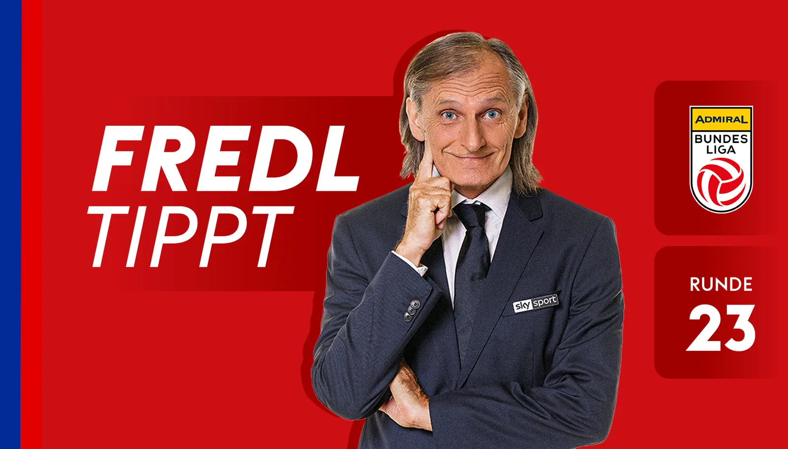 Fredl tape le 23e tour de l’amiral Bundesliga 2024/25