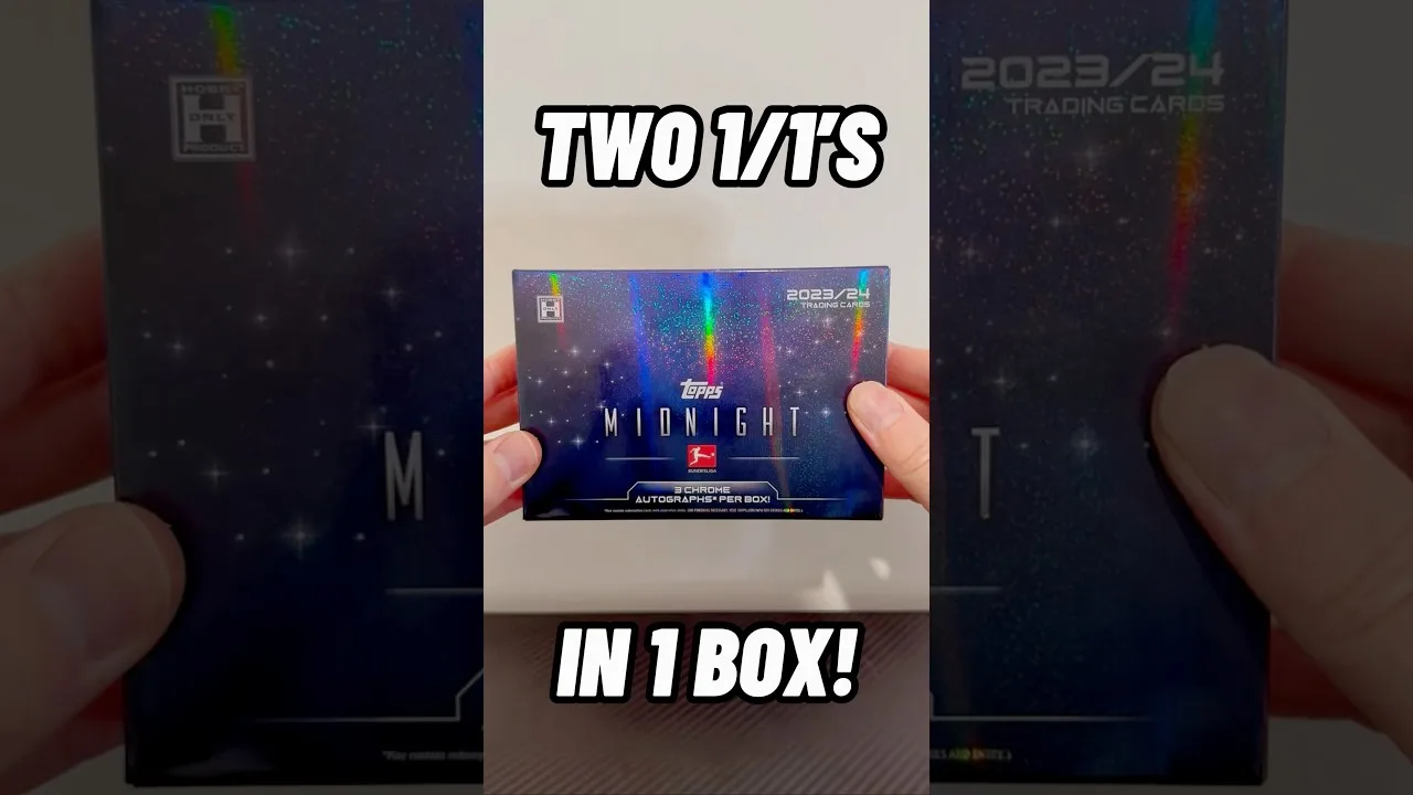DEUX CARTES 1/1 ! 🔥🤯 Ouverture de la boîte de loisirs Topps Midnight Bundesliga 2023/24 ! 🤩