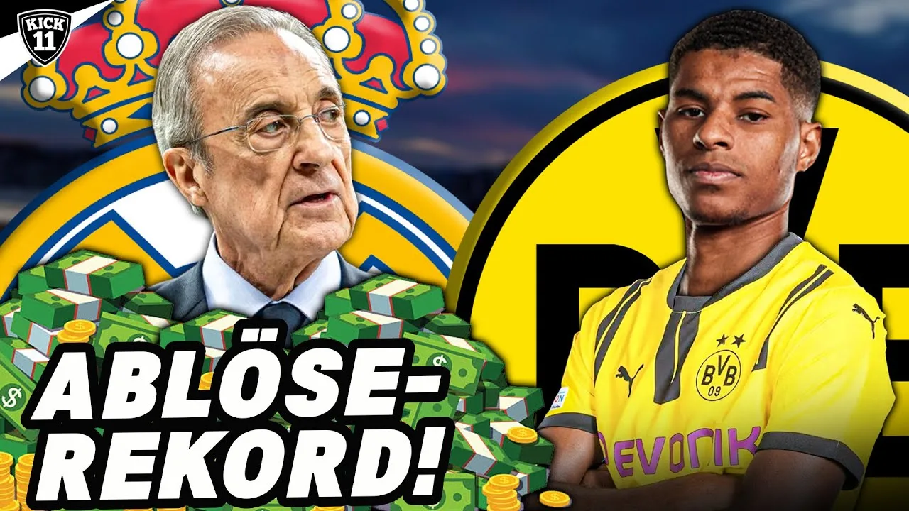REAL prévoit un TRANSFERT DE RECORD DU MONDE ! ATTAQUE DU BVB sur RASHFORD ! | KickActualités