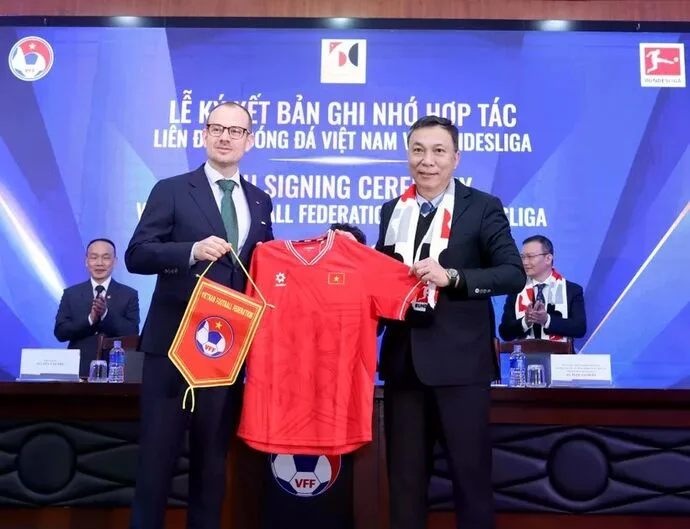 La Bundesliga soutient le développement du football vietnamien