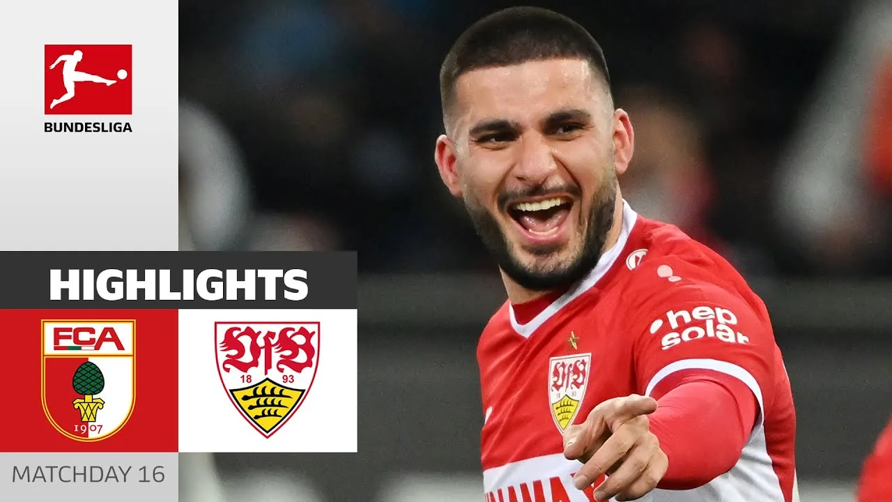 Undav fait la différence ! | FC Augsbourg – VfB Stuttgart | Faits saillants | MD16 – Bundesliga 2024/25