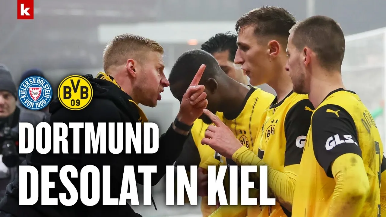 « Performance absolument honteuse »: Sahin démonte sa propre équipe | Kiel – Dortmund 4: 2