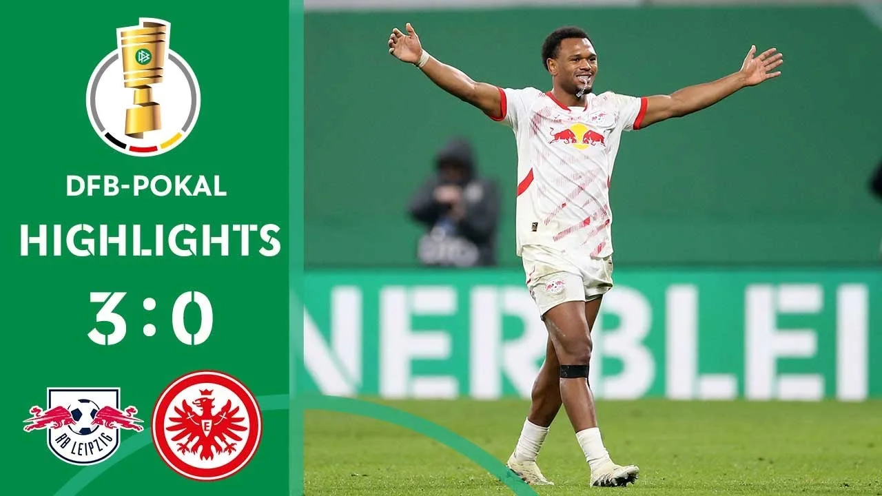 Openda imparable ! | RB Leipzig contre Eintracht Francfort 3-0 | Faits saillants | Huitièmes de finale de la Coupe DFB