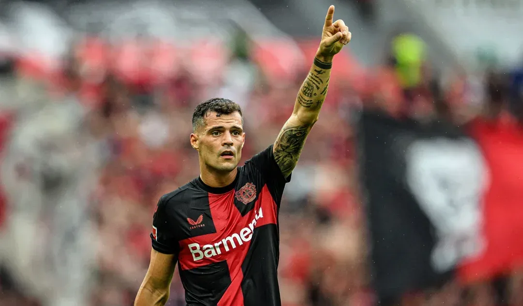 Match Leverkusen – Bayern Munich, Granit Xhaka le meilleur selon « Sofascore »