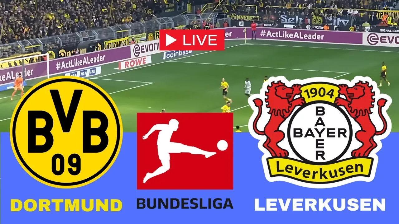 🔴LIVE : Match en direct Dortmund contre Leverkusen aujourd’hui | Bundesliga 2025 | Flux de match FC25