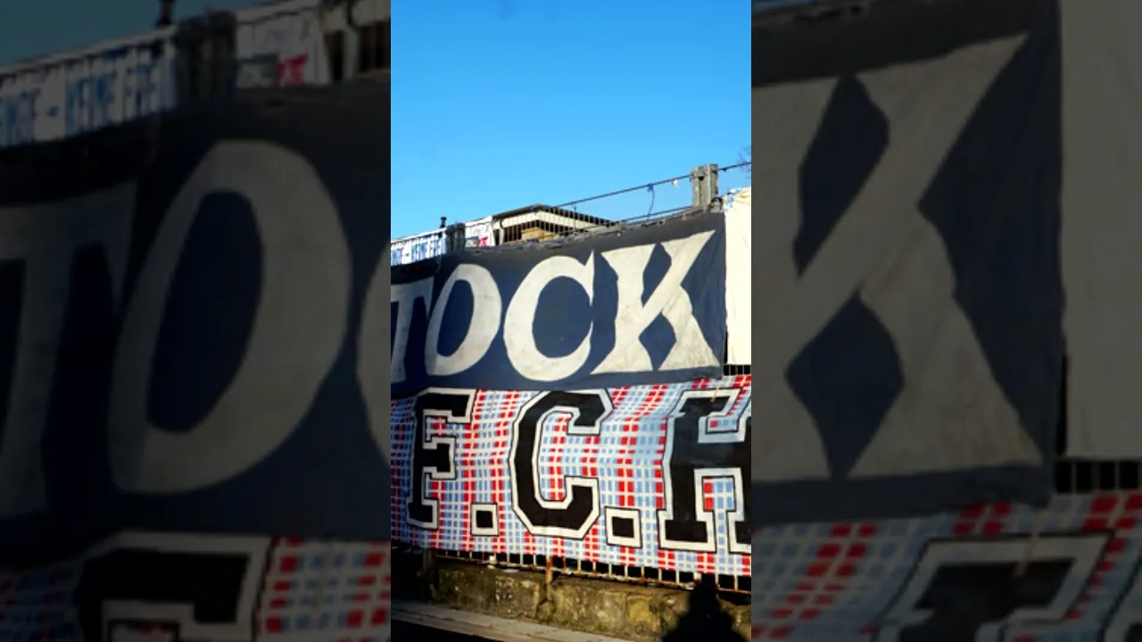 Rostock und Hannover im selben Zug! #ultras #bundesliga #fußball #hansarostock #hannover96 #hsv
