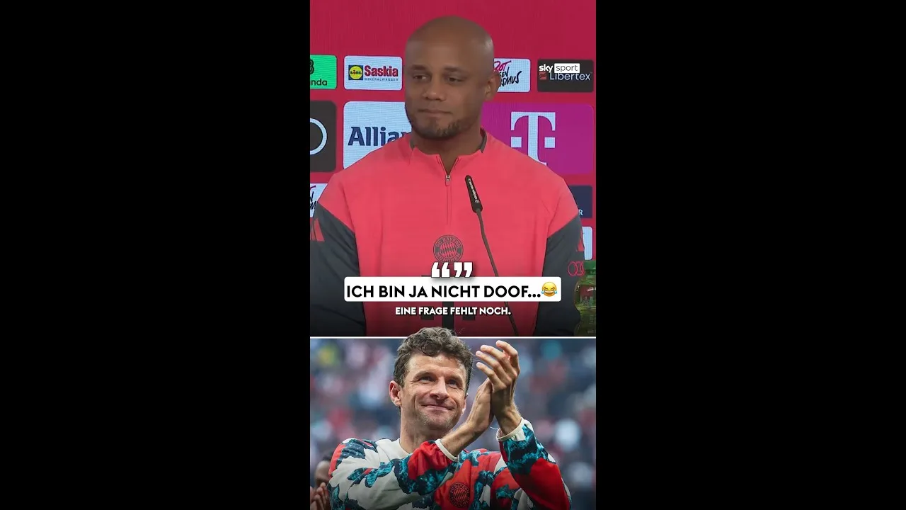 Müller joue-t-il? « Je ne suis pas stupide … » 😂👏🏼