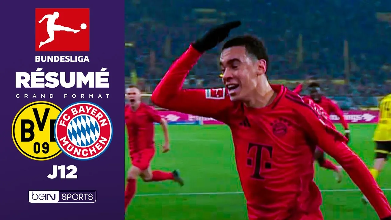 Résumé : MUSIALA sauve le BAYERN contre DORTMUND dans le KLASSIKER !