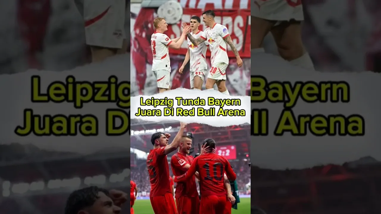 « Imbang 3-3, Bayern Harus Tunda Juara! » #bundesliga #bayern #kane #leipzig #shorts #sepakbola
