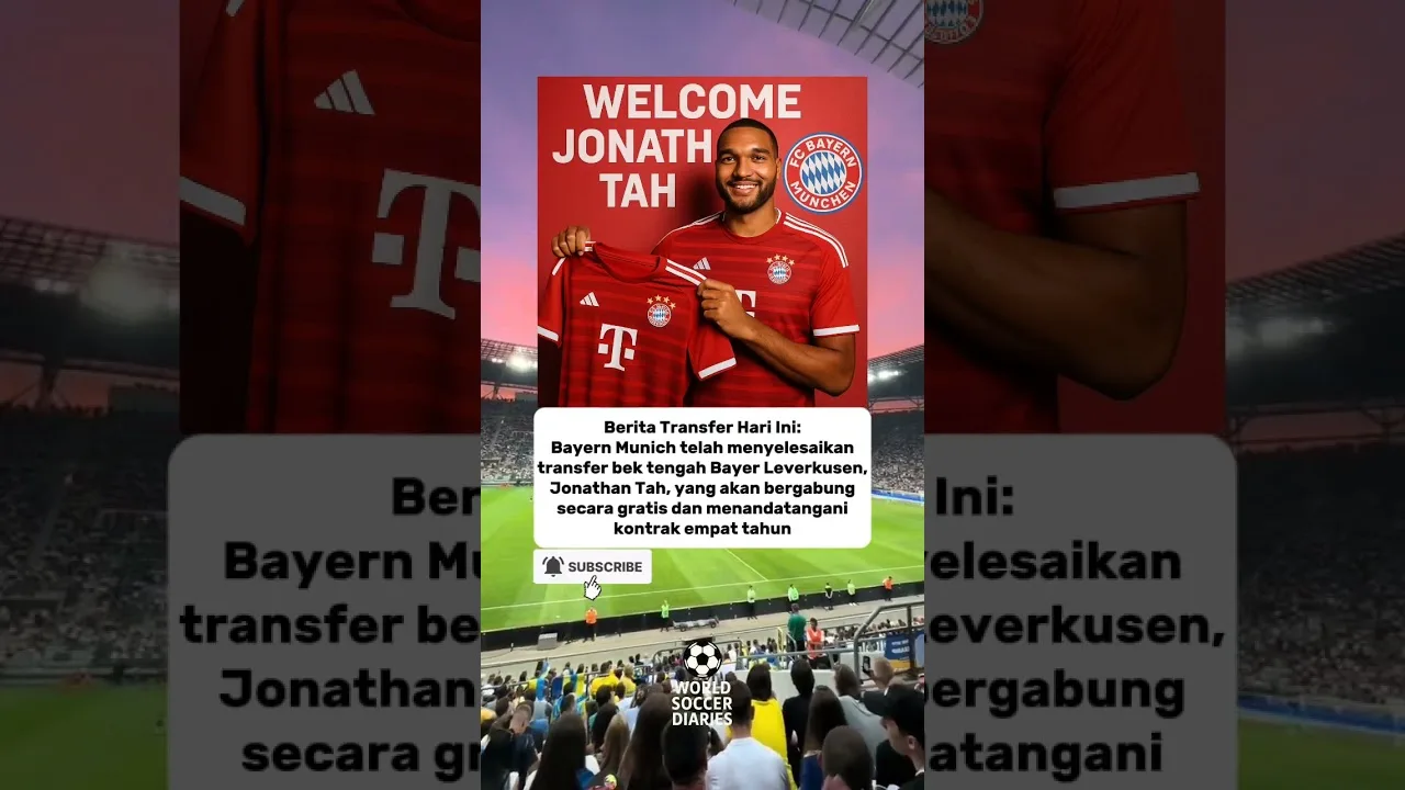 Jonathan Tah Pondasi Baru Bayern Munich untuk Dominasi Eropa » #jonathantah #bayernmunich #bundesliga