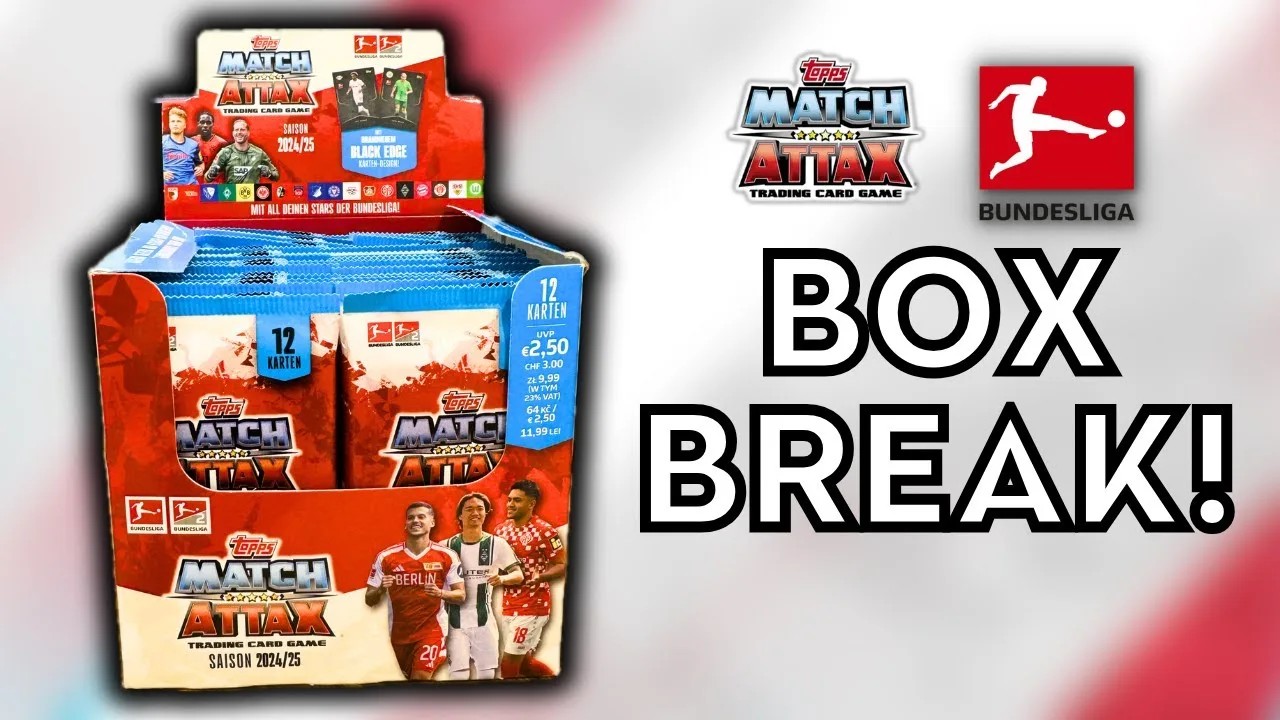 PAUSE COFFRET COMPLÈTE ! | TOPPS MATCH ATTAX BUNDESLIGA 2024/25 | OUVERTURE DU PACK 36 | 100 HITS CLUB ET FLEX TECH !