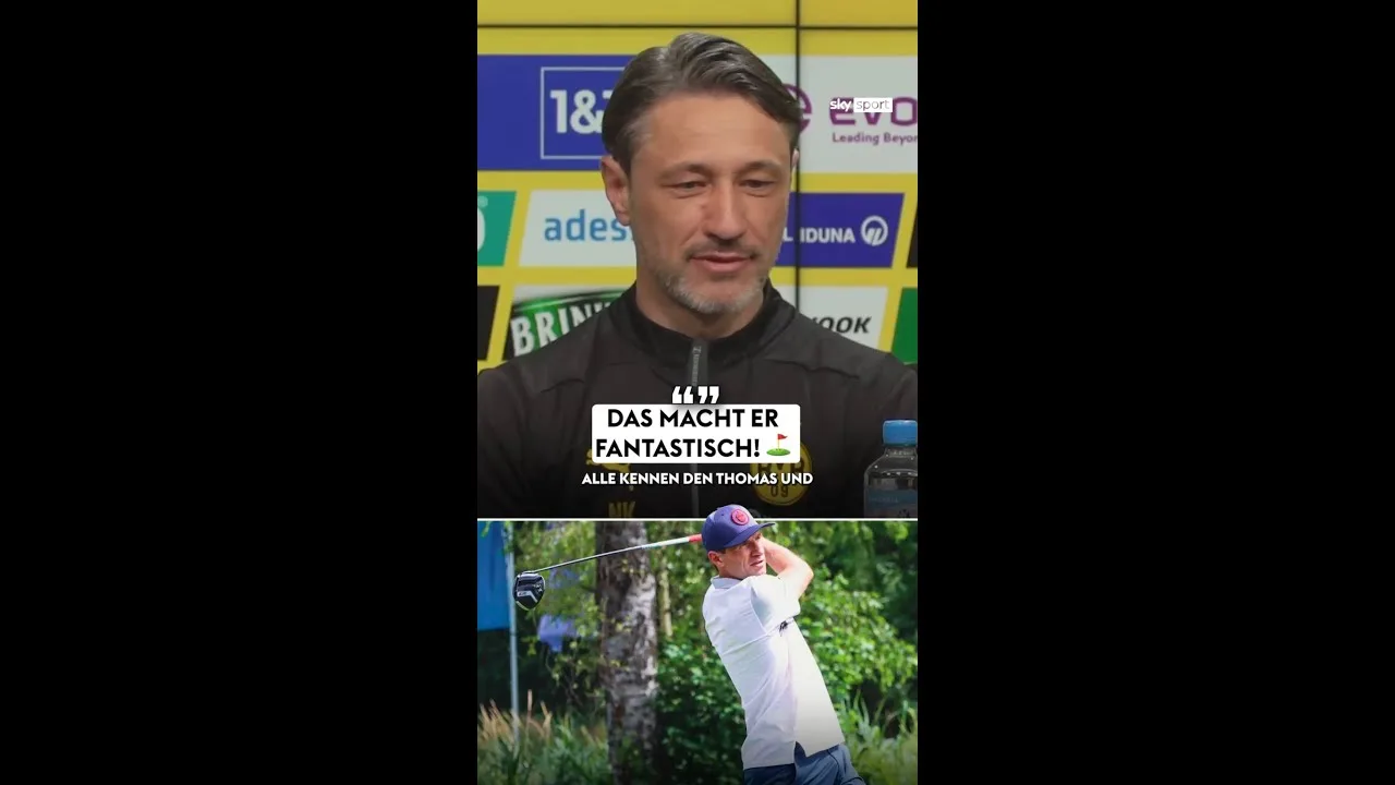 « Au fait, Müller fait ça fantastique! » ⛳️🔥