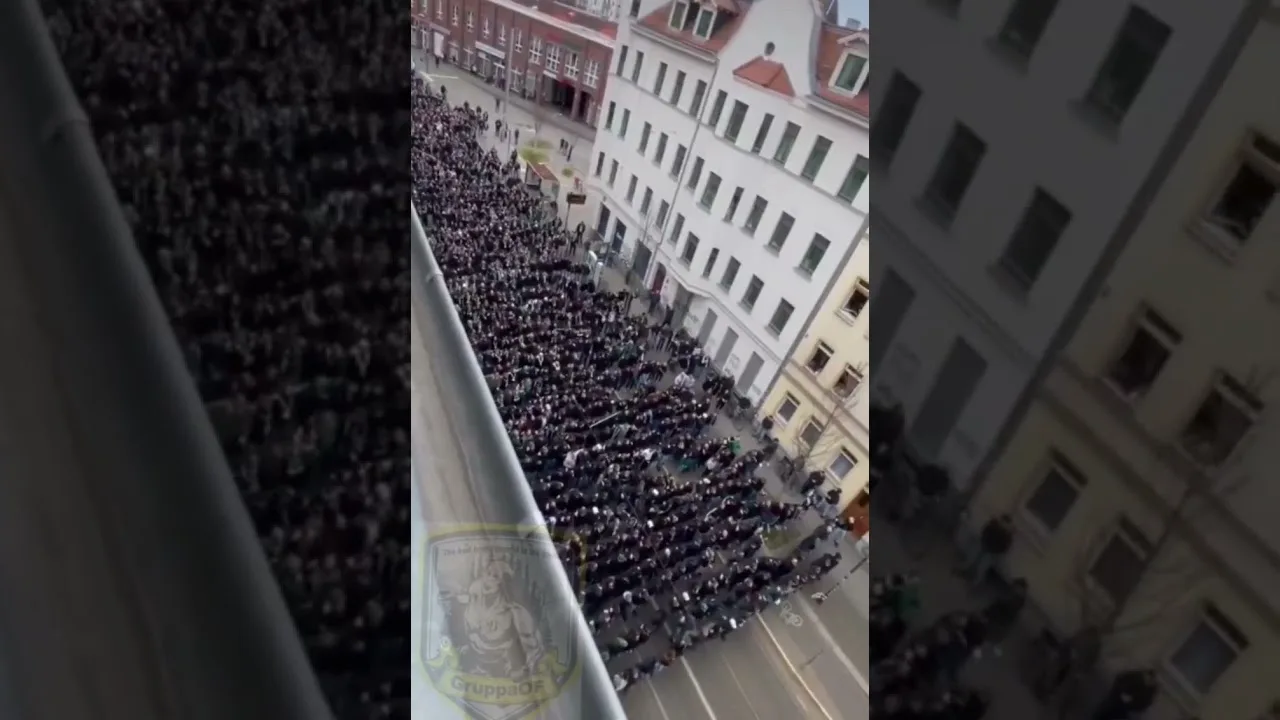 🇩🇪Chemie Leipzig gegen Lok Leipzig#ultras #Tifo #ultrastifo #bundesliga #leipzig