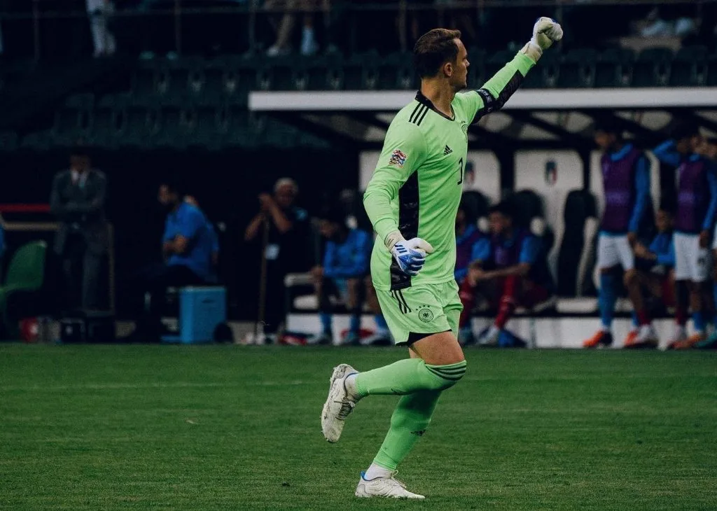 Le gardien de but Neuer (Bayern Munich) a repris la préparation