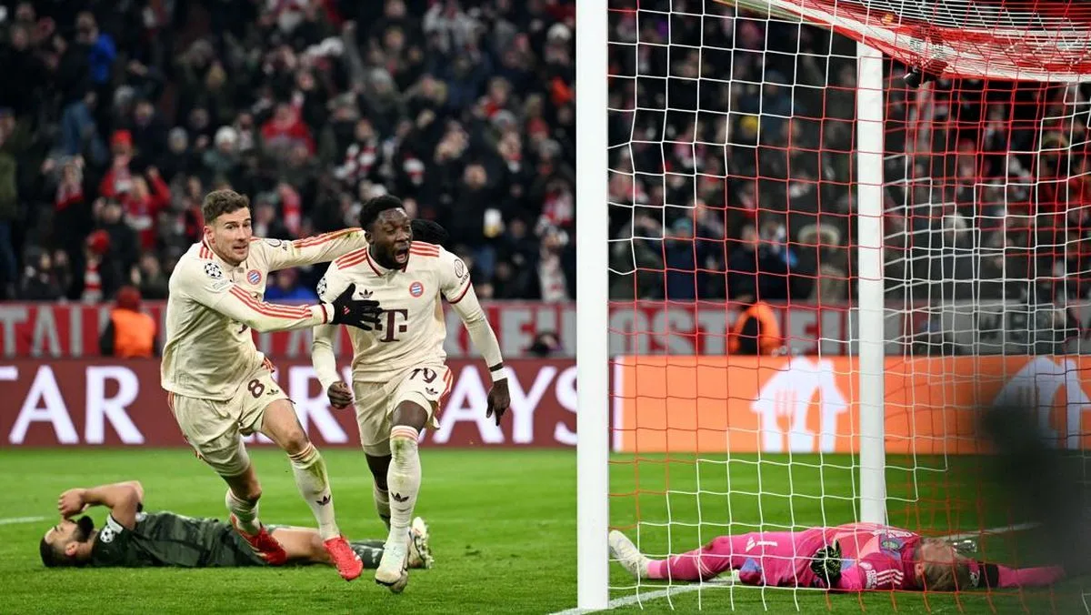 Bayern Munchen a passé les 16 derniers, Atalanta Bend